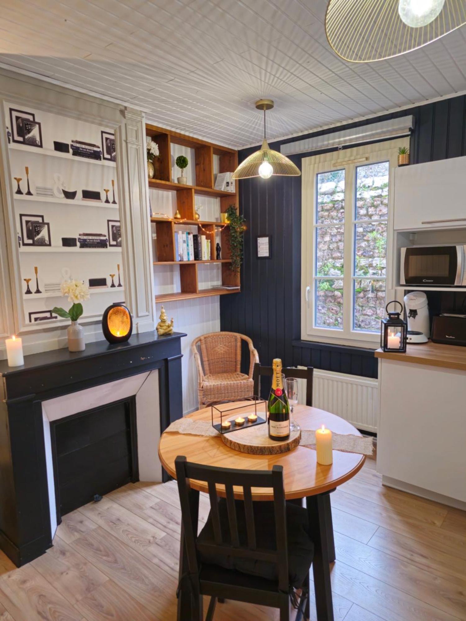 L'Or Noir - Cosy Cocon Sur Les Quais De St Valery Apartment แซ็ง-วาเลรี-อ็อง-คู ภายนอก รูปภาพ