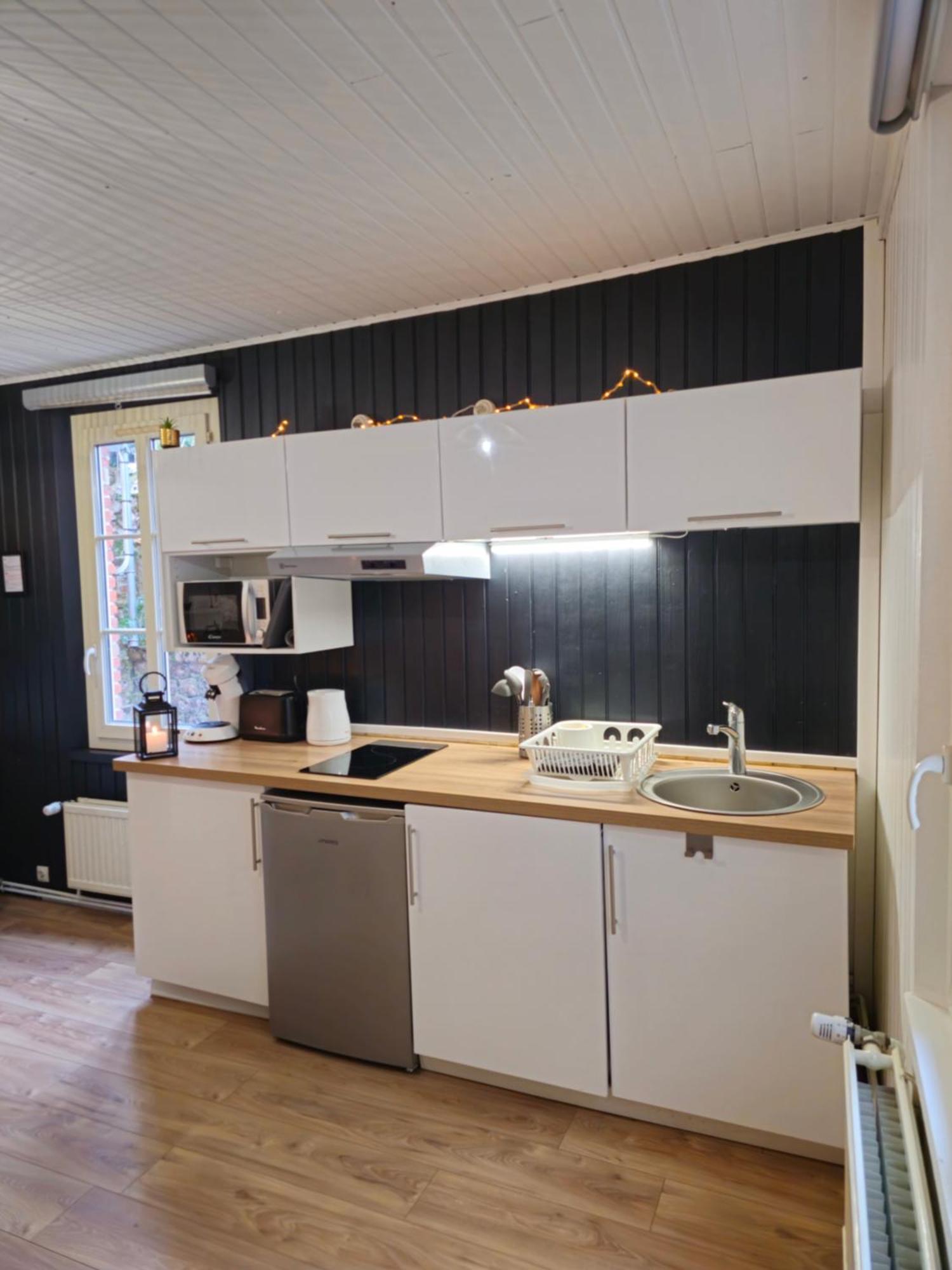 L'Or Noir - Cosy Cocon Sur Les Quais De St Valery Apartment แซ็ง-วาเลรี-อ็อง-คู ภายนอก รูปภาพ